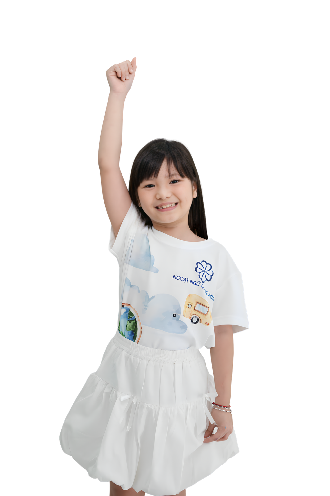Học sinh hào hứng giơ tay